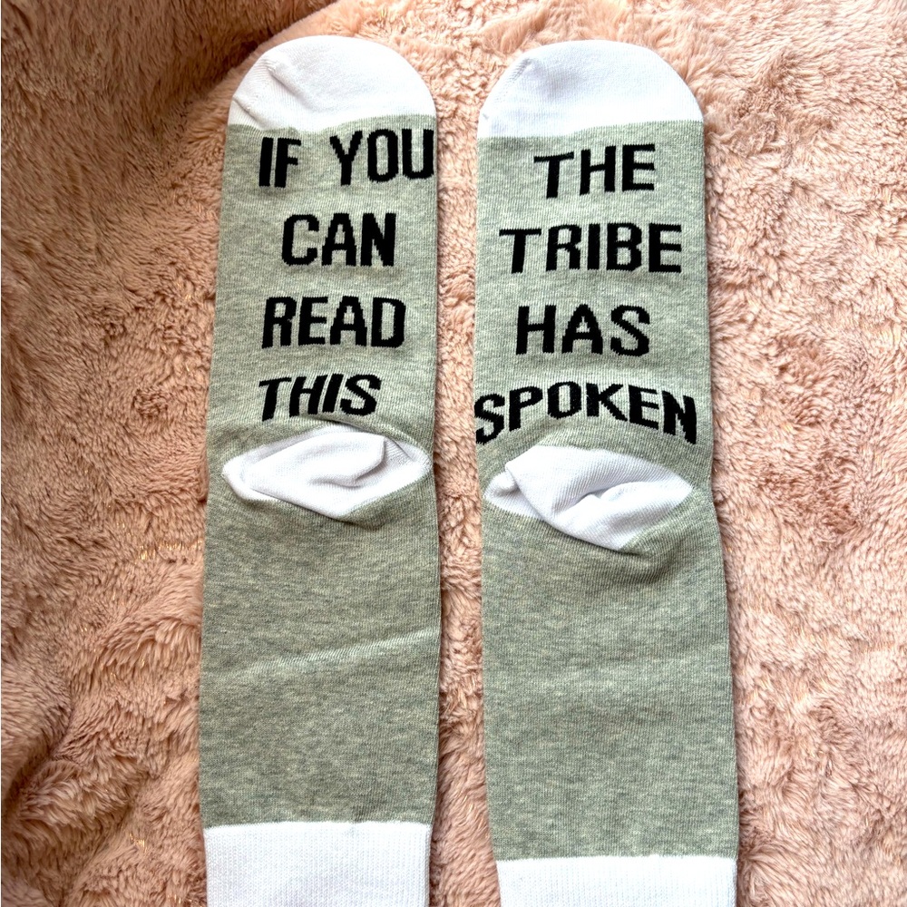 Socks Survivor TV Show Tribe Gray Unisex